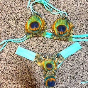 Montce Peacock bikini set